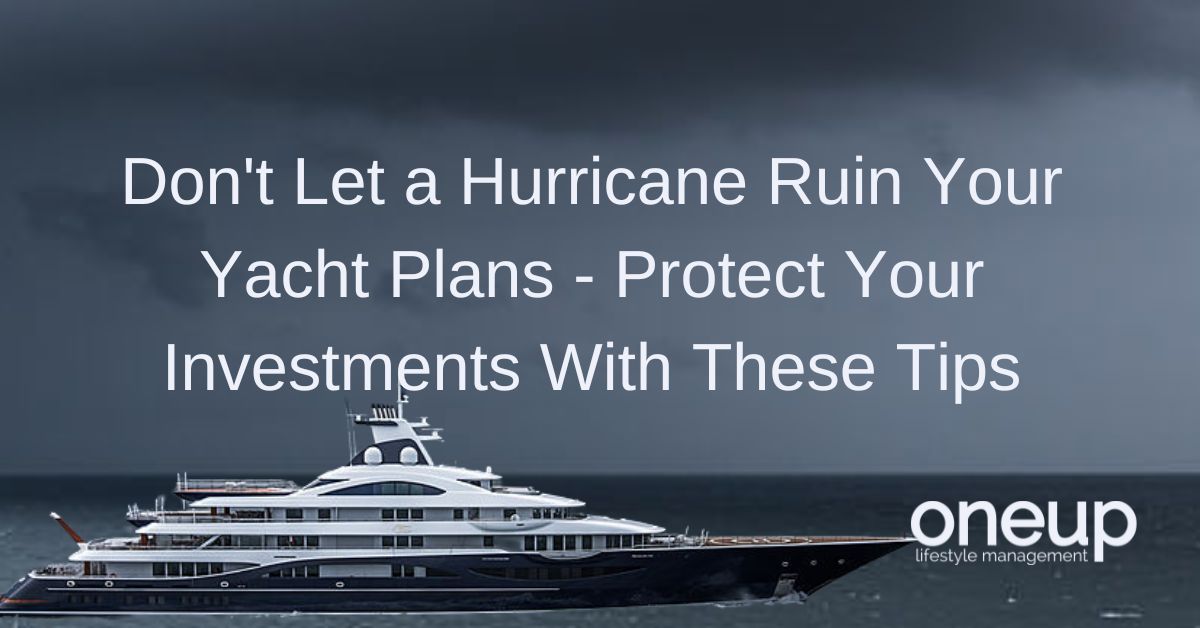 protect your boat and yacht during the hurricane season